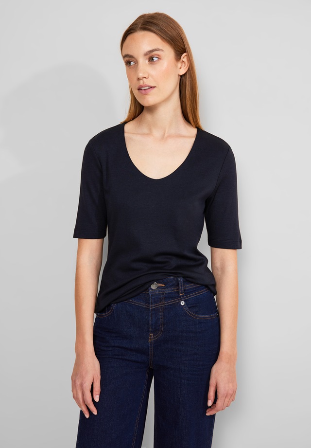 STREET ONE T-Shirt im soften Baumwoll-Mix
