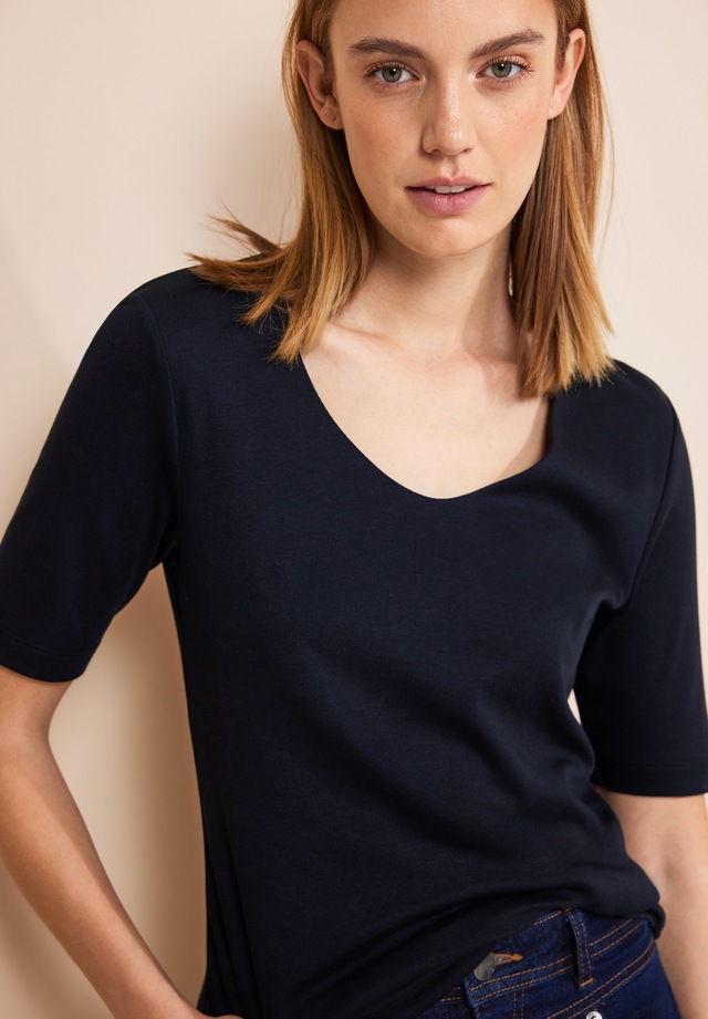 STREET ONE T-Shirt im soften Baumwoll-Mix