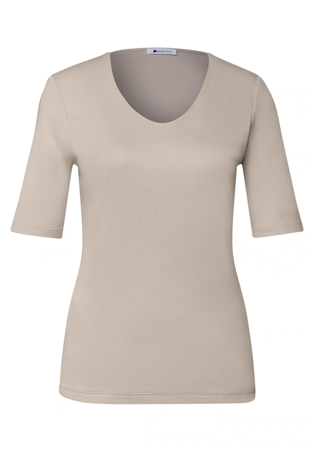 STREET ONE T-Shirt im soften Baumwoll-Mix