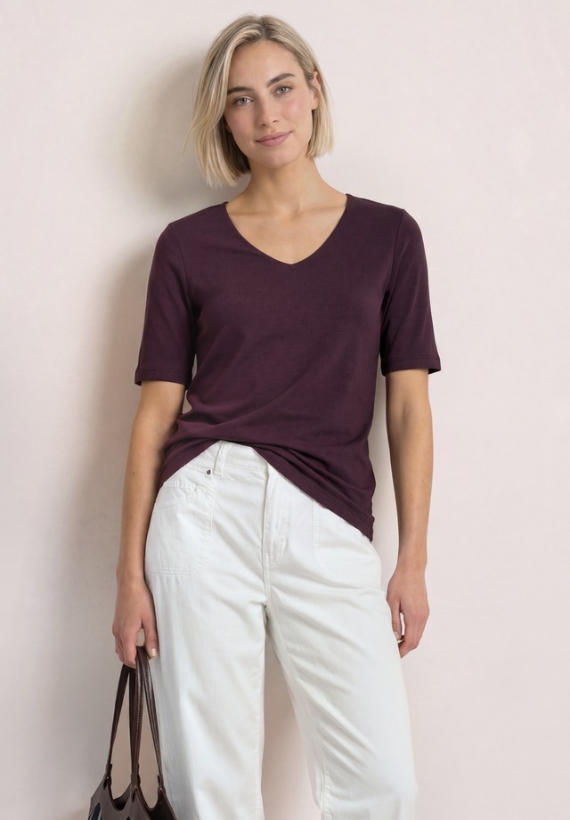 STREET ONE T-Shirt im soften Baumwoll-Mix