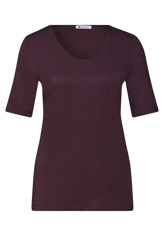 STREET ONE T-Shirt im soften Baumwoll-Mix