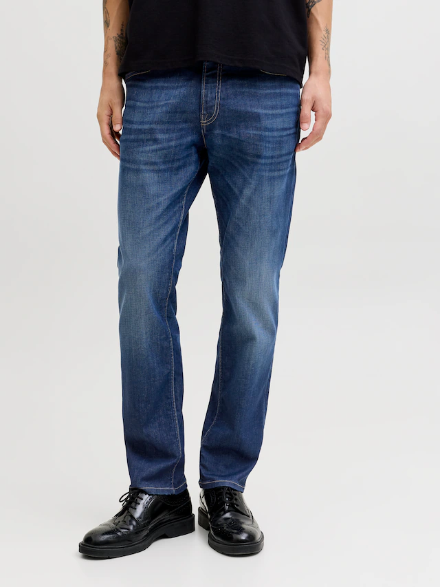 Jack & Jones »JJICLARK mit Used-Look und Stretch für den Alltag« mit Abriebeffekten