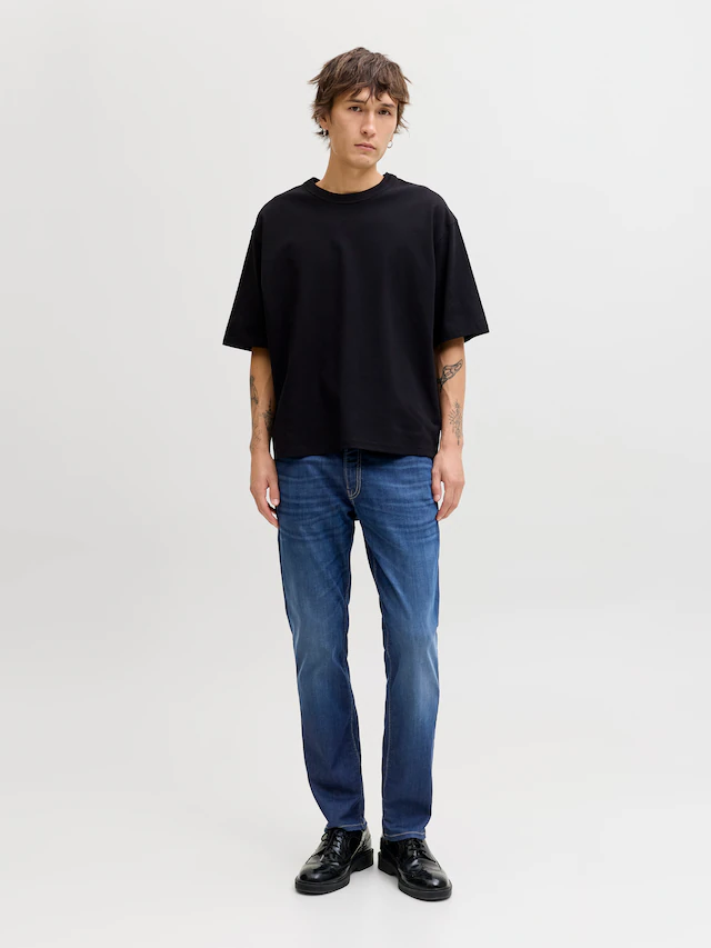 Jack & Jones »JJICLARK mit Used-Look und Stretch für den Alltag« mit Abriebeffekten