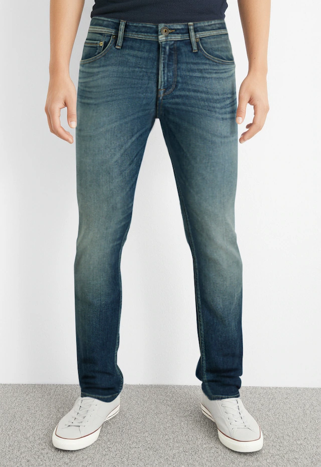 Jack & Jones »JJICLARK mit Used-Look und Stretch für den Alltag« mit Abriebeffekten