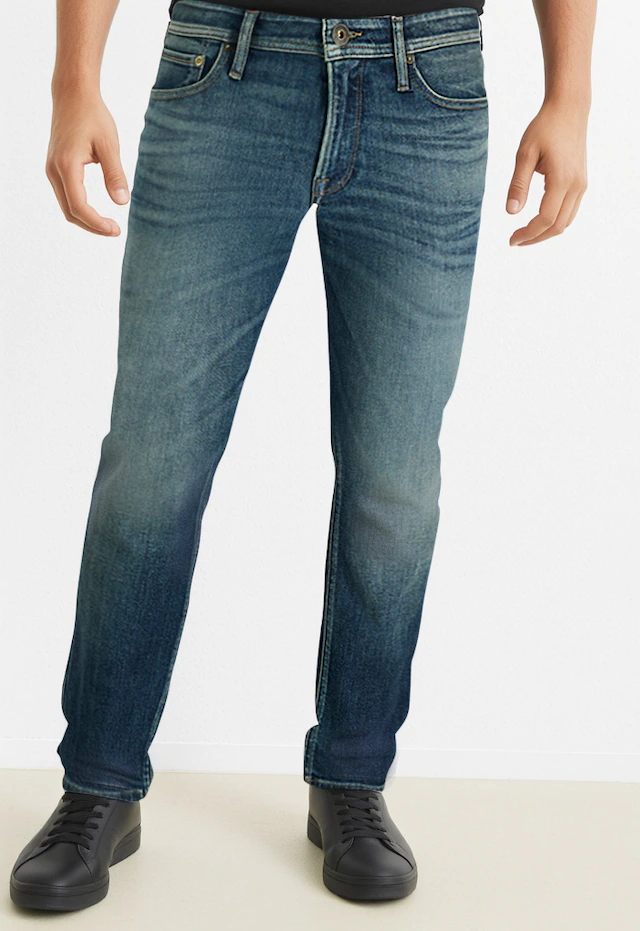 Jack & Jones »JJICLARK mit Used-Look und Stretch für den Alltag« mit Abriebeffekten