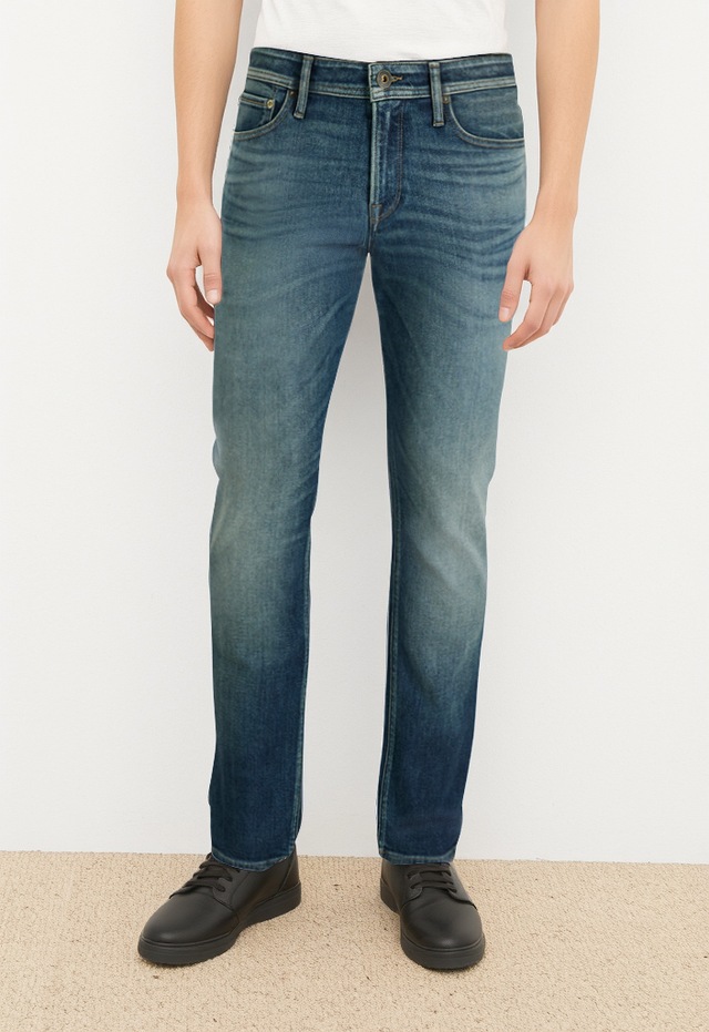 Jack & Jones »JJICLARK mit Used-Look und Stretch für den Alltag« mit Abriebeffekten