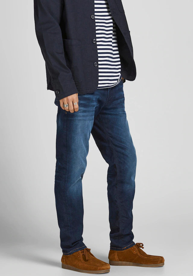 Jack & Jones »JJICLARK mit Used-Look und Stretch für den Alltag« mit Abriebeffekten