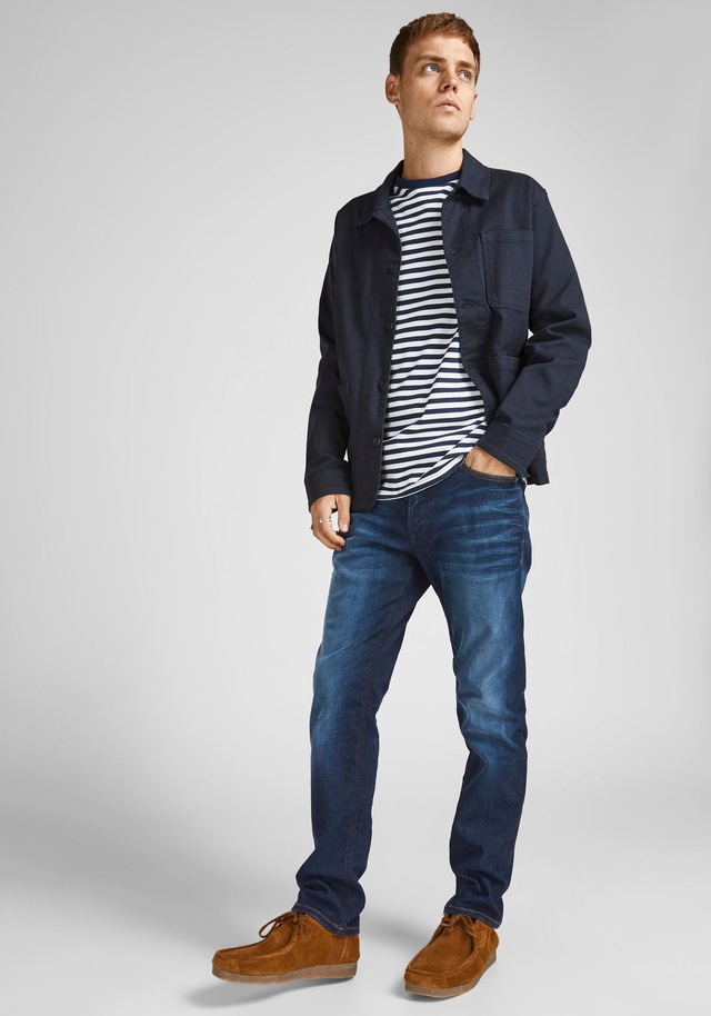 Jack & Jones »JJICLARK mit Used-Look und Stretch für den Alltag« mit Abriebeffekten