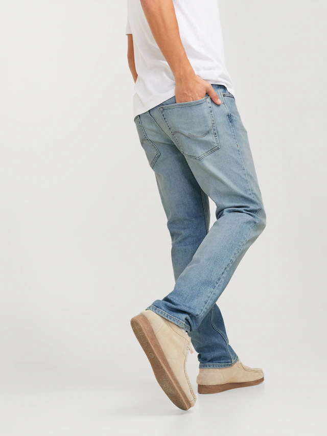 Jack & Jones »JJICLARK mit Used-Look und Stretch für den Alltag« mit Abriebeffekten