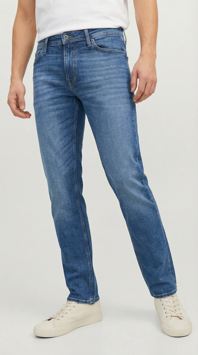 Jack & Jones »JJICLARK mit Used-Look und Stretch für den Alltag« mit Abriebeffekten