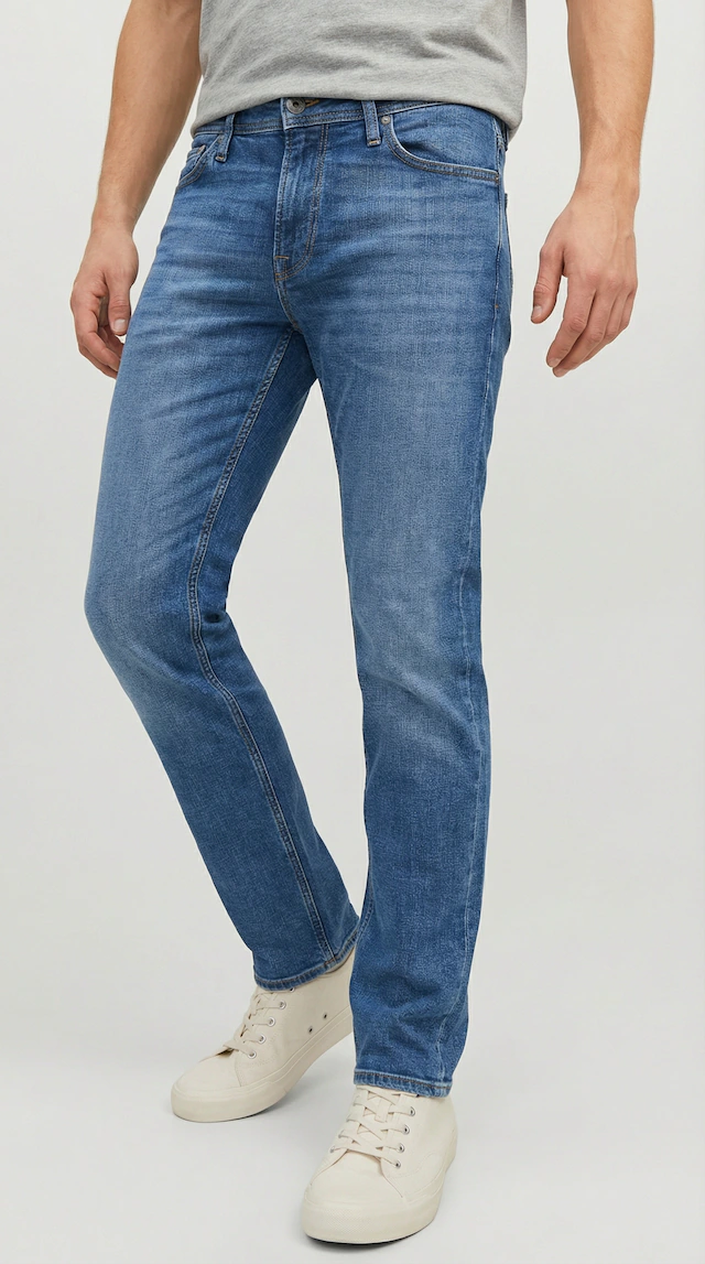 Jack & Jones »JJICLARK mit Used-Look und Stretch für den Alltag« mit Abriebeffekten