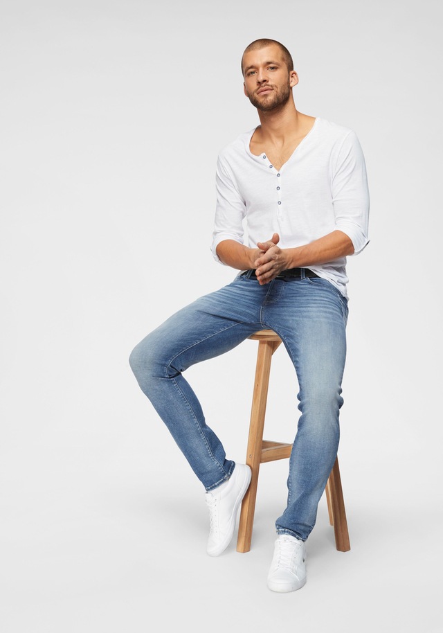 Jack & Jones Slim-fit-Jeans »JJIGLENN JJICON JJ 619 50SPS NOOS« Baumwollmischung, slim fit