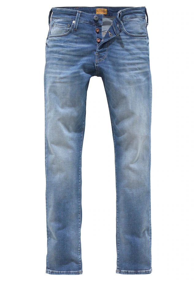 Jack & Jones Slim-fit-Jeans »JJIGLENN JJICON JJ 619 50SPS NOOS« Baumwollmischung, slim fit