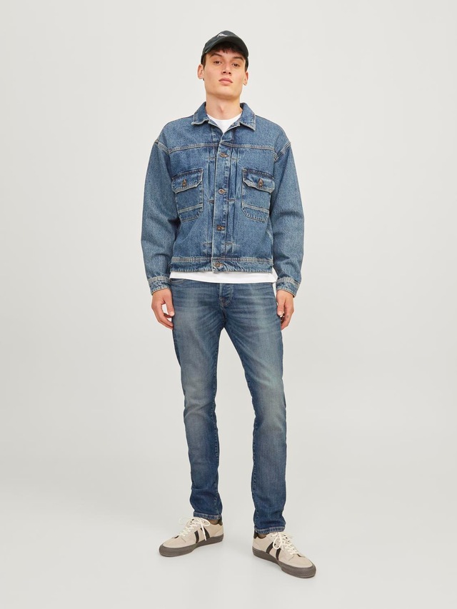 Jack & Jones Slim-fit-Jeans »JJIGLENN JJICON JJ 619 50SPS NOOS« Baumwollmischung, slim fit