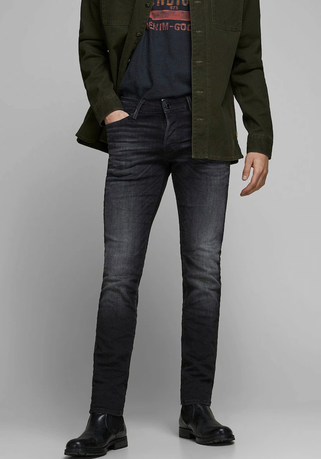 Jack & Jones Slim-fit-Jeans »JJIGLENN JJICON JJ 619 50SPS NOOS« Baumwollmischung, slim fit