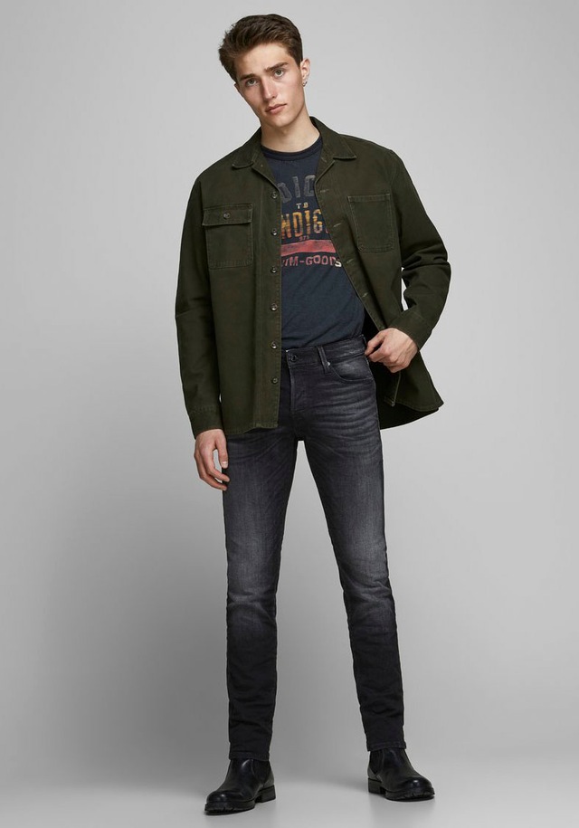 Jack & Jones Slim-fit-Jeans »JJIGLENN JJICON JJ 619 50SPS NOOS« Baumwollmischung, slim fit