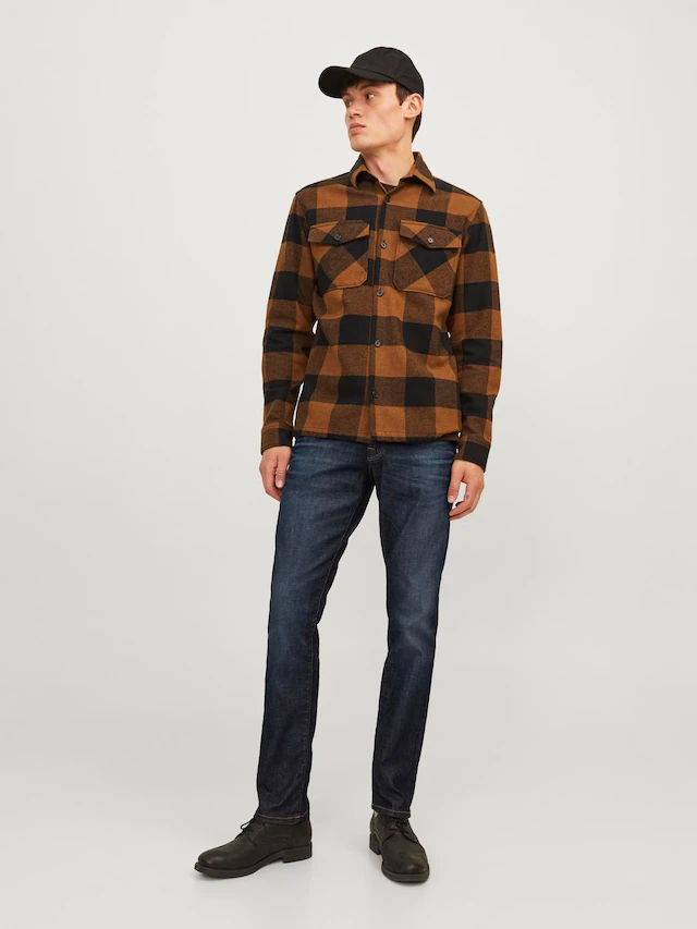 Jack & Jones Slim-fit-Jeans »JJIGLENN JJICON JJ 619 50SPS NOOS« Baumwollmischung, slim fit
