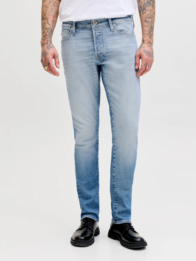 Jack & Jones Slim-fit-Jeans »JJIGLENN JJICON JJ 619 50SPS NOOS« Baumwollmischung, slim fit
