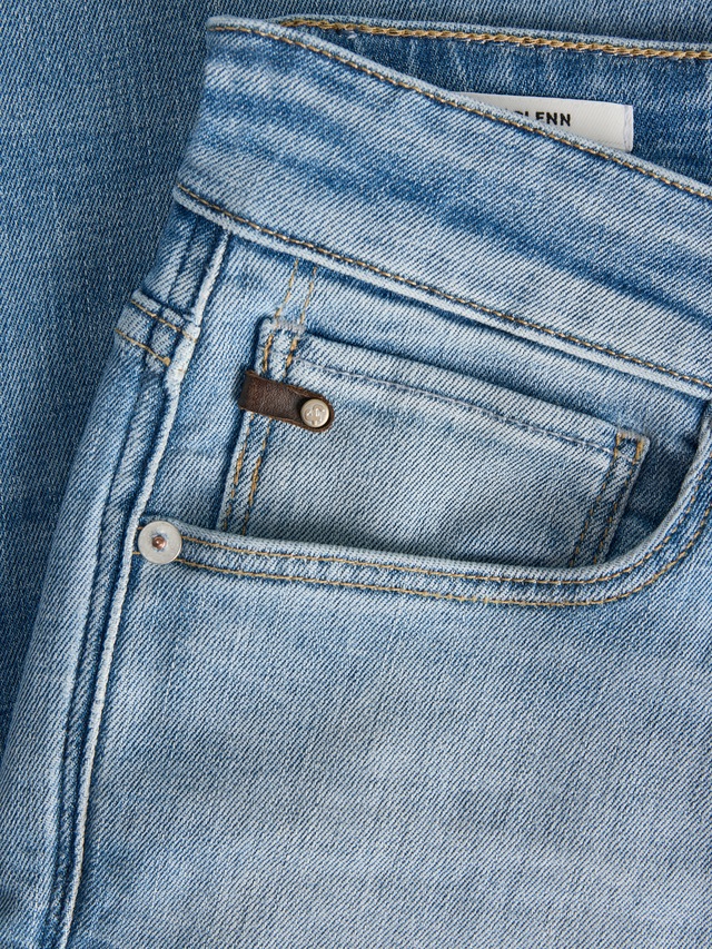 Jack & Jones Slim-fit-Jeans »JJIGLENN JJICON JJ 619 50SPS NOOS« Baumwollmischung, slim fit