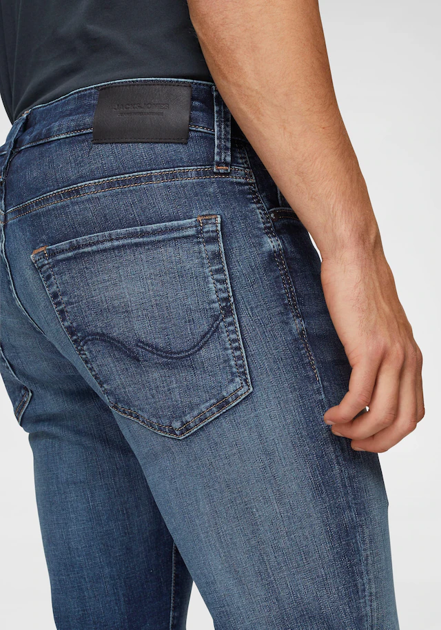 Jack & Jones Slim-fit-Jeans »JJIGLENN JJICON JJ 619 50SPS NOOS« Baumwollmischung, slim fit