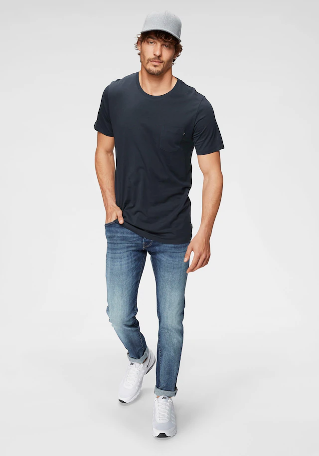 Jack & Jones Slim-fit-Jeans »JJIGLENN JJICON JJ 619 50SPS NOOS« Baumwollmischung, slim fit