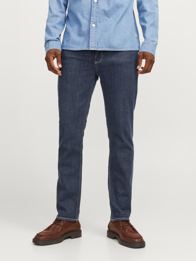 Jack & Jones Slim-fit-Jeans »JJICLARK JJEVAN AM 795 NOOS« Baumwollmischung, slim fit
