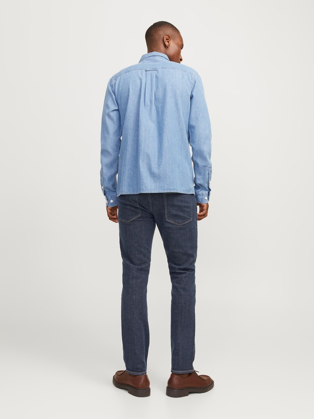 Jack & Jones Slim-fit-Jeans »JJICLARK JJEVAN AM 795 NOOS« Baumwollmischung, slim fit