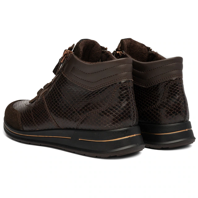 Ara Schnürboots »OSAKA« Herbstboots, mit beidseitigen Reißverschlüssen, H-Weite (=sehr weit)