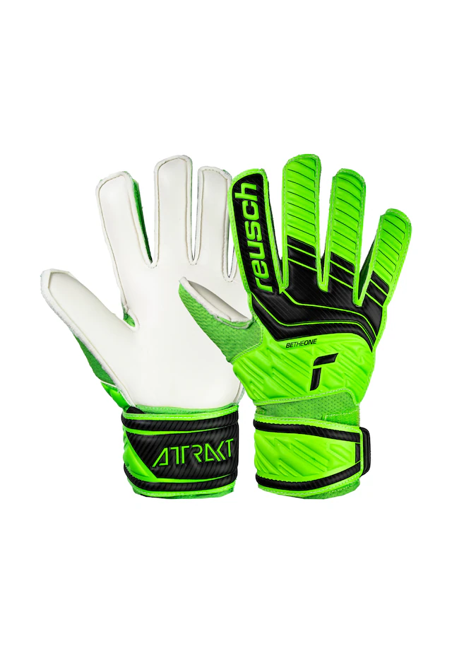 Reusch Torwarthandschuhe »Attrakt Solid Junior« für alle Spielfeldoberflächen