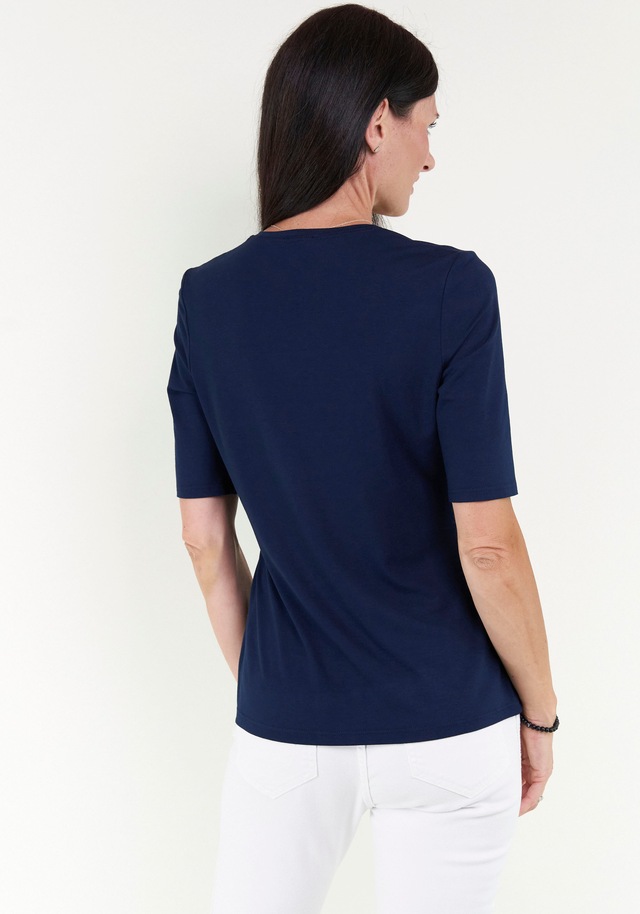 Seidel Moden V-Shirt mit Halbarm aus softem Material, MADE IN GERMANY