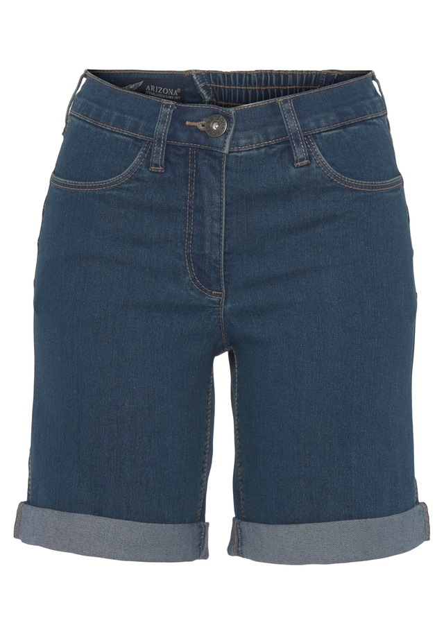Arizona Jeansbermudas weite Passform, kurze Beinform, hohe Leibhöhe