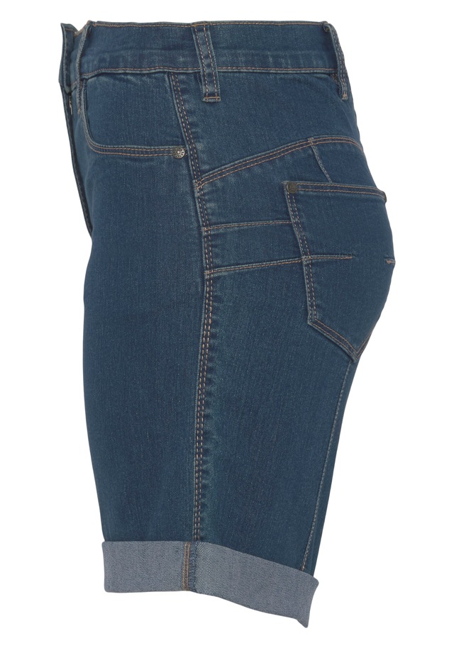 Arizona Jeansbermudas weite Passform, kurze Beinform, hohe Leibhöhe