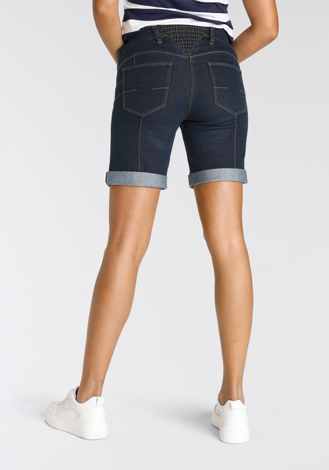 Arizona Jeansbermudas weite Passform, kurze Beinform, hohe Leibhöhe