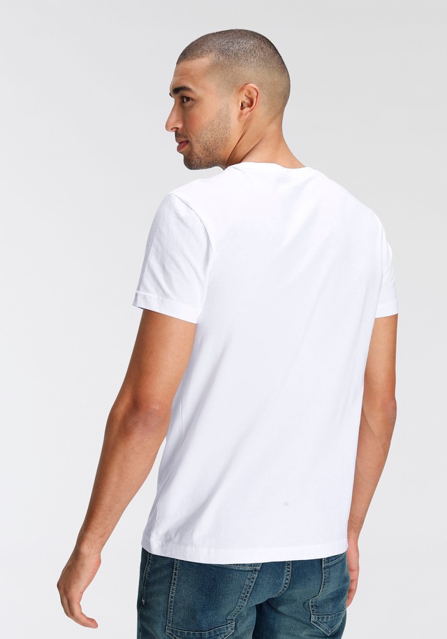 AJC T-Shirt 3er-Pack, lockere Passform, Basic-Stil