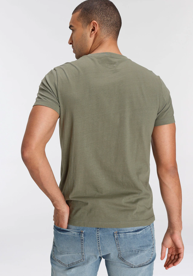 AJC T-Shirt 3er-Pack, lockere Passform, Basic-Stil