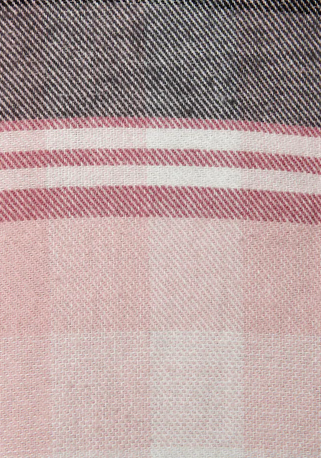 Buffalo Hemdbluse »aus weichem Flanell mit Karomuster« lässiges Karohemd, Karobluse aus Baumwolle, Westernbluse, Flanellhemd