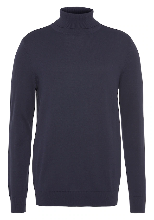 AJC Rollkragenpullover mit Rollkragen aus Rippstrick