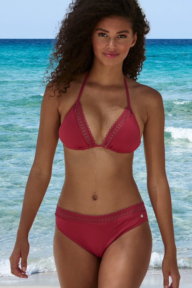 s.Oliver Bikini-Hose »Aiko« mit Häkeloptik
