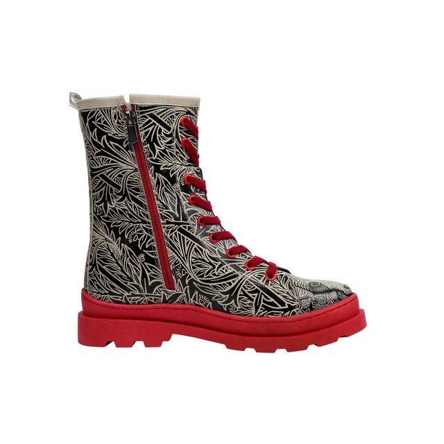 DOGO Stiefelette »Gisele Schnürstiefel Boots Let's Find A Place To Get Lost Damen« Handgefertigt