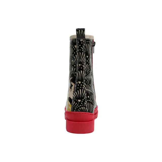 DOGO Stiefelette »Gisele Schnürstiefel Boots Let's Find A Place To Get Lost Damen« Handgefertigt