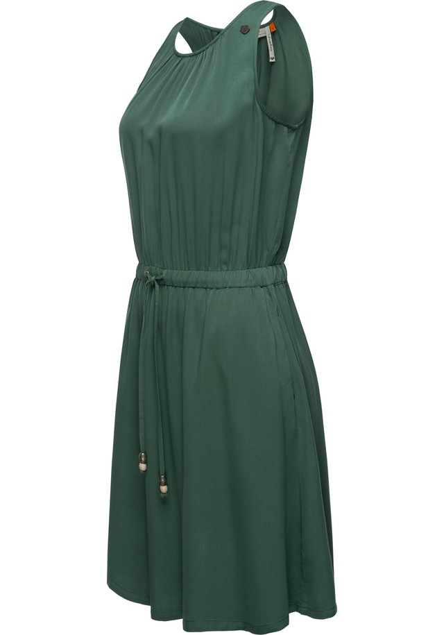 Ragwear Blusenkleid »Sanai« Eingrifftaschen stylisches Sommerkleid mit verspielten Details