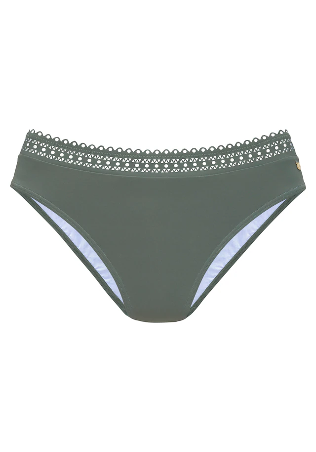 s.Oliver Bikini-Hose »Aiko« mit Häkeloptik