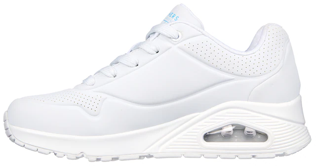 Skechers Sneaker »UNO - HIGHLIGHT LOVE« , Freizeitschuh, Halbschuh, Schnürschuh mit Herzchen-Print