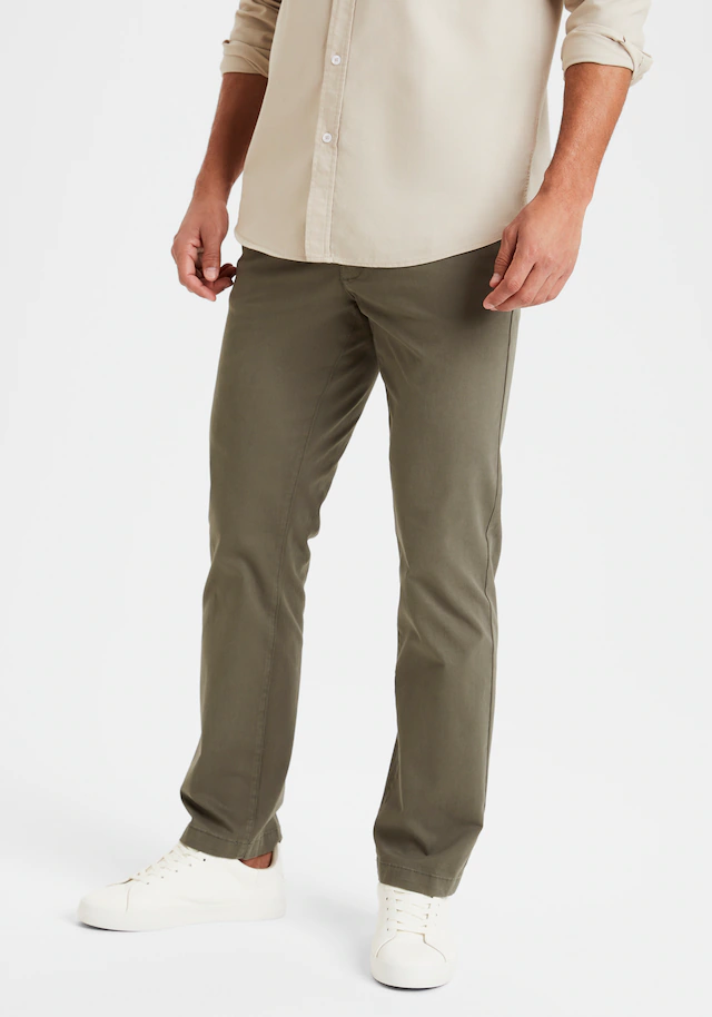 H.I.S Chinohose »- lange Hose in Regular-fit« aus elastischer Baumwoll-Qualität, in 2 Längen: 32 & 34