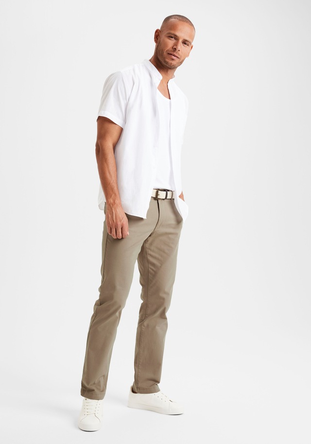 H.I.S Chinohose »- lange Hose in Regular-fit« aus elastischer Baumwoll-Qualität, in 2 Längen: 32 & 34