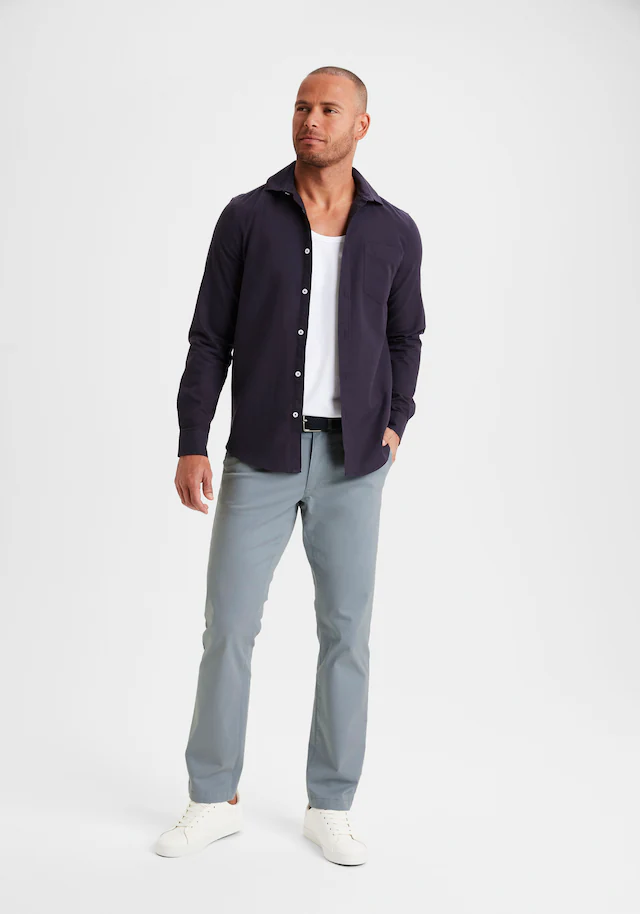 H.I.S Chinohose »- lange Hose in Regular-fit« aus elastischer Baumwoll-Qualität, in 2 Längen: 32 & 34