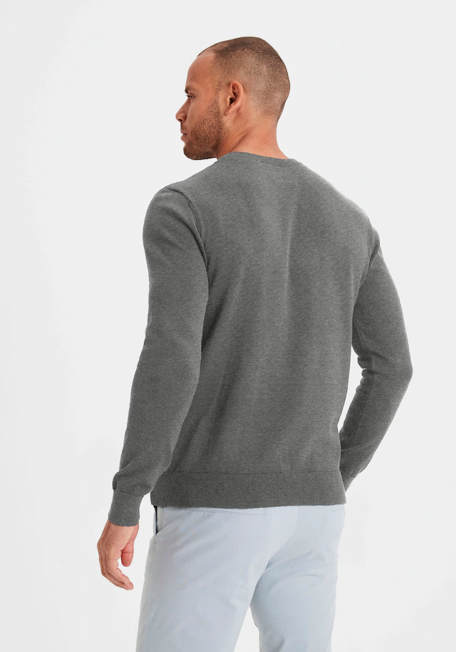 H.I.S Strickpullover Regular Fit, Langarm, Pullover aus Feinstrick, Baumwollmischung