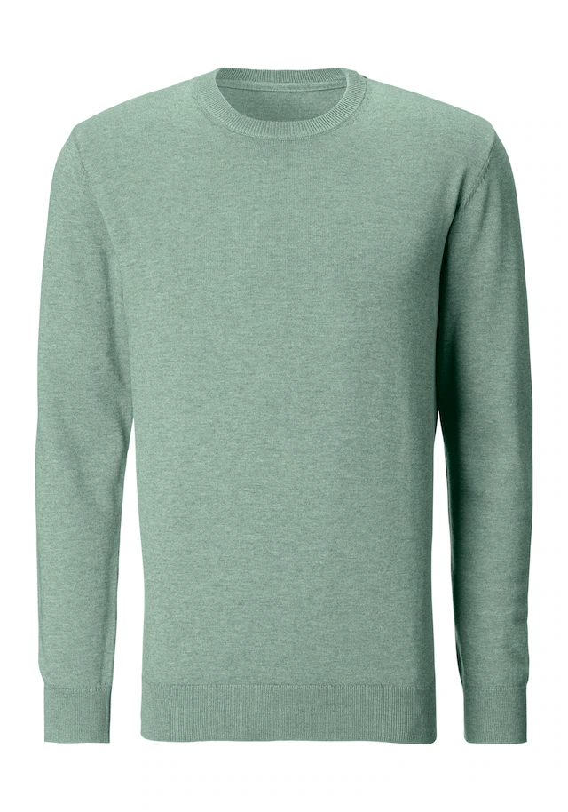 H.I.S Strickpullover Regular Fit, Langarm, Pullover aus Feinstrick, Baumwollmischung