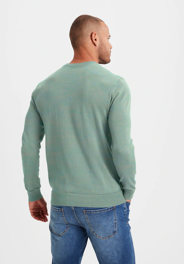 H.I.S Strickpullover Regular Fit, Langarm, Pullover aus Feinstrick, Baumwollmischung