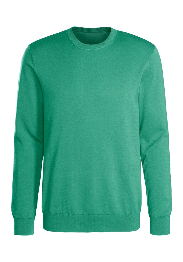 H.I.S Strickpullover Regular Fit, Langarm, Pullover aus Feinstrick, Baumwollmischung